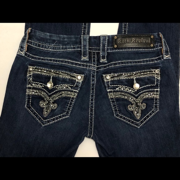 Rock Revival Denim - Rock Revival DEEKA Straight Jeans